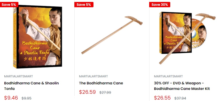 Bodhidharma cane MAM