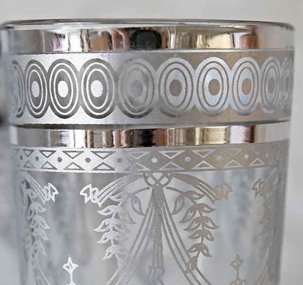 Moroccan tea glass